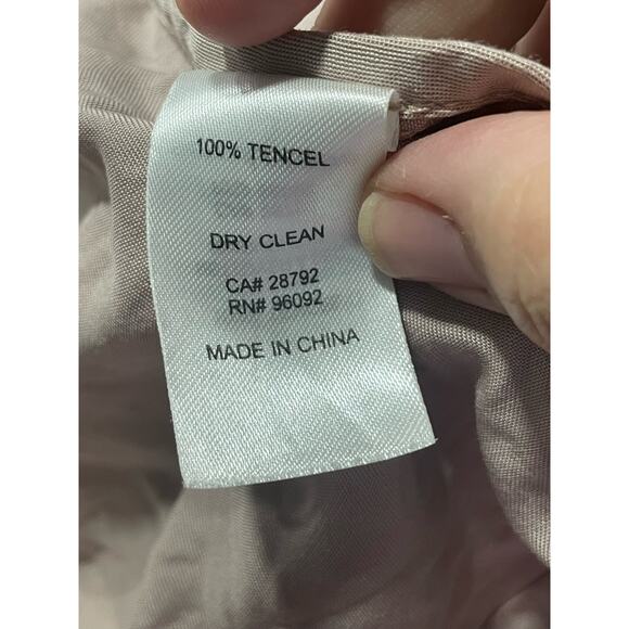 Eliane Rose Tencel Long Sleeve Open Front Cardigan Womens Size XS Waterfall Pink - Picture 8 of 12